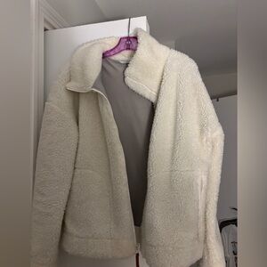 Alpine Design Cream sherpa Jacket
